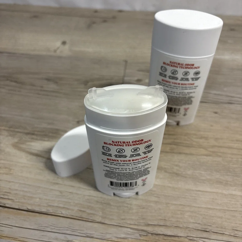 2 Pack Jukebox Mango No. 5 Aluminum Free Natural Deodorant 2.65 oz Each